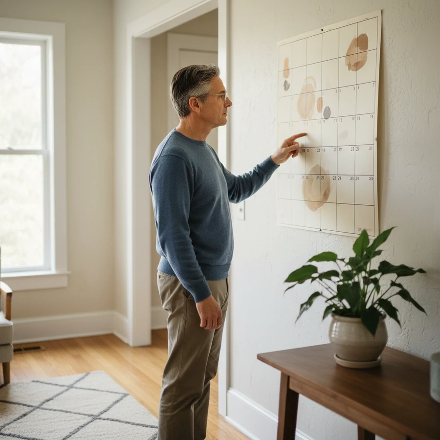 Person keeping a steady daily routine, the context in which energy botanicals like maca and ginseng are used